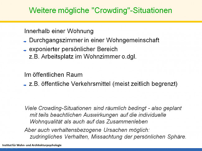 L14 Schutzbedürfnisse 4 - Schutz vor Crowding