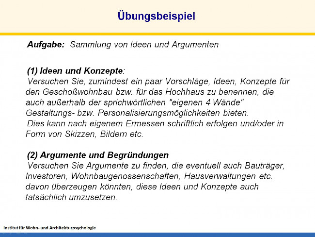 L41 Lebensräume Übung - Erkennen von Stärken und Schwächen