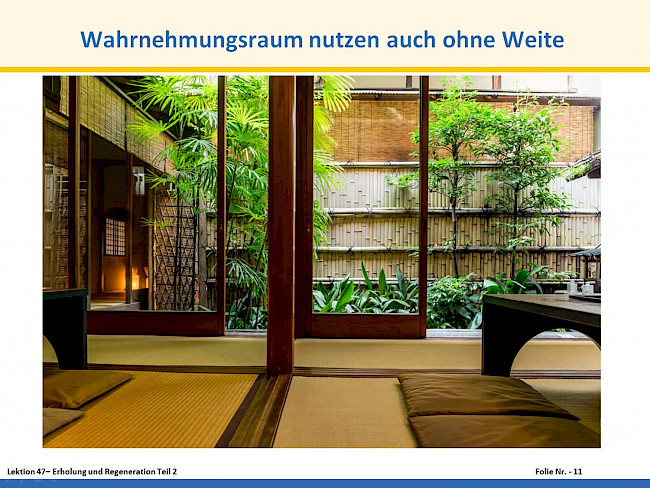 L47 Erholung und Regeneration 2