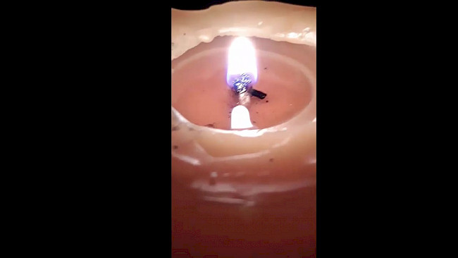 35. Tag Wärme und Geborgenheit tanken_Übung Kerze