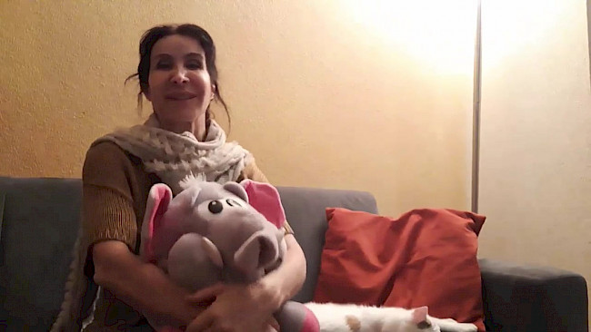 40. Tag Gelassenheit bei Streit_Übung rosaroter Elefant