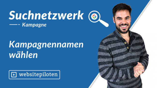 Kampagnennamen wählen