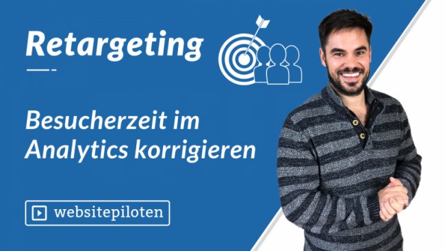 Besuchszeit im Analytics korrigieren