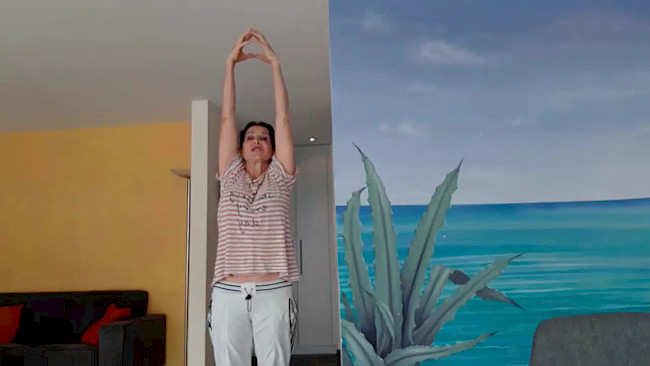 85. Tag Stressabbau_Übung Unruhe abschütteln