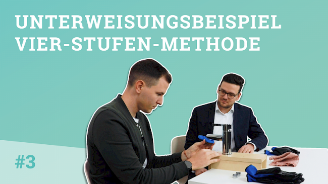 Unterweisungsbeispiel mit der Vier-Stufen-Methode