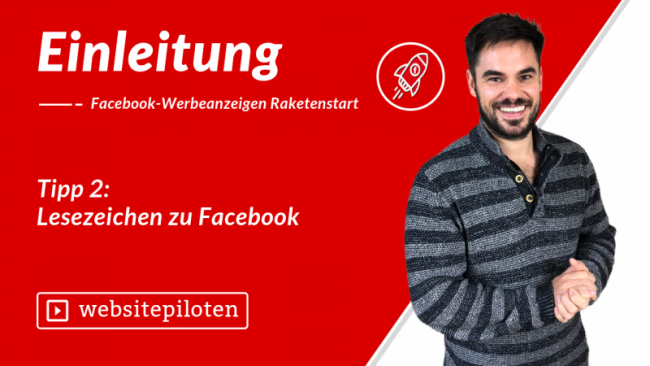 Tipp 2: Lesezeichen zu Facebook