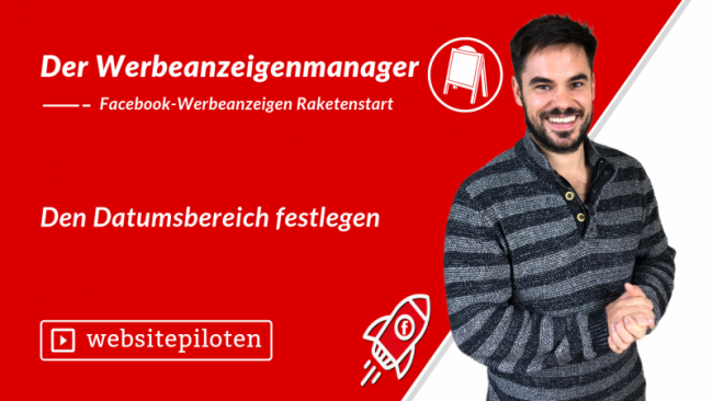 Den Datumsbereich festlegen