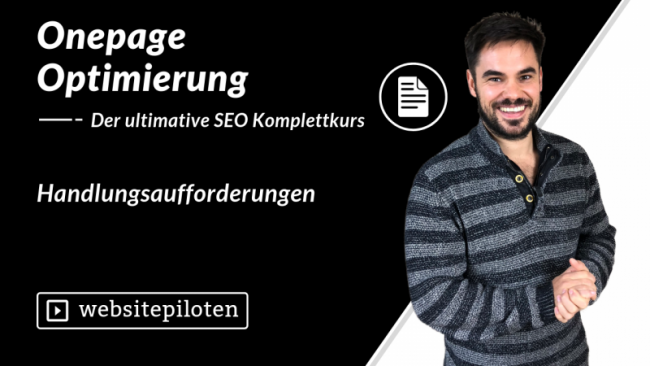 Handlungsaufforderungen