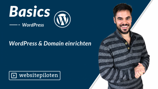 WordPress & Domain einrichten