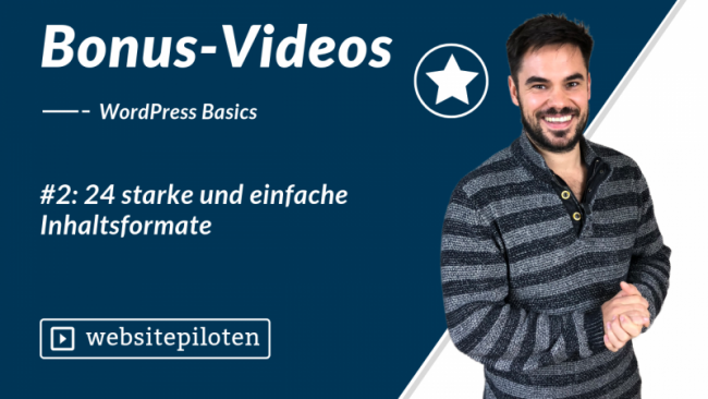 #2: 24 starke und einfache Inhaltsformate