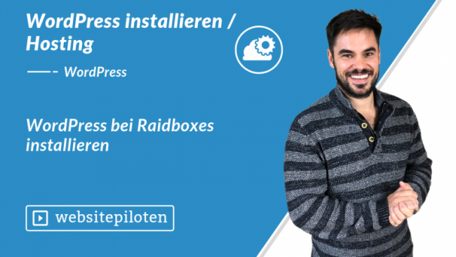 WordPress bei Raidboxes installieren