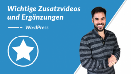 Wichtige Zusatzvideos und Ergänzungen