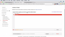 Deine Website in den Google-Index bringen