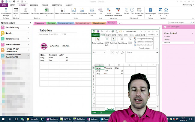 #13: Tabellen erstellen