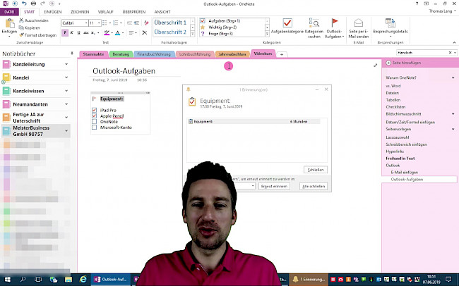 #22: Outlook Aufgaben & OneNote