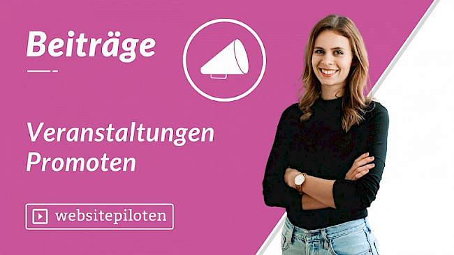 Veranstaltungen Promoten