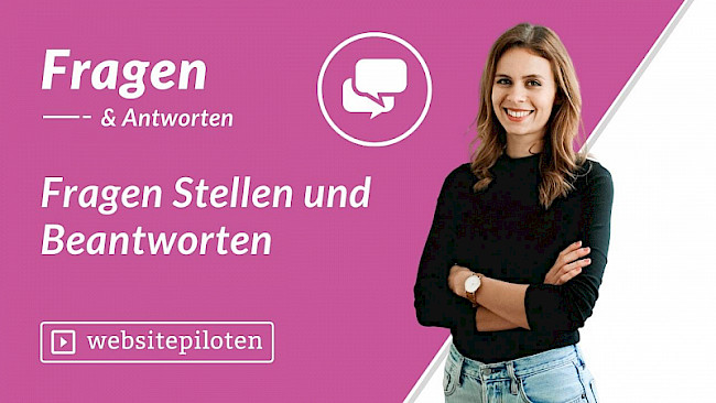 Fragen stellen und beantworten