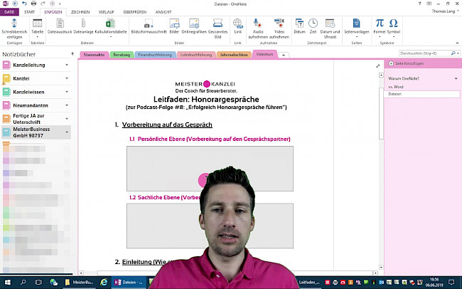 #12: Dateien an OneNote drucken