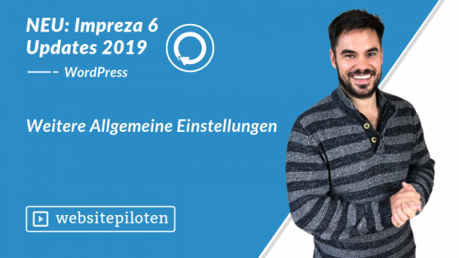 Weitere Allgemeine Einstellungen