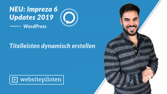 Titelleisten dynamisch erstellen