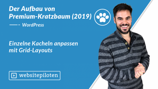 Einzelne Kacheln anpassen mit Grid-Layouts