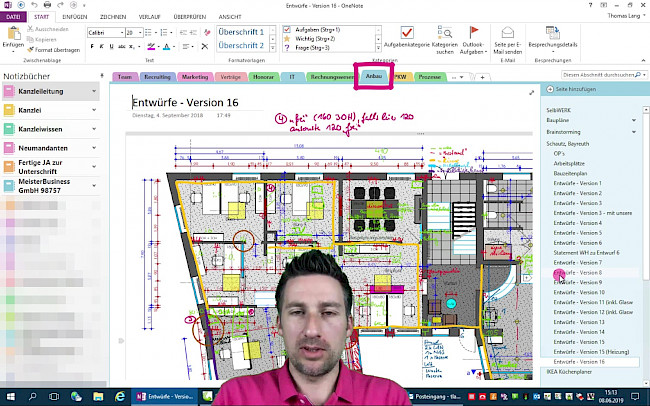 #1: Abschnitte Kanzleileitung