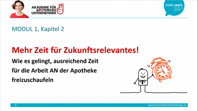 1.1. Mehr Zeit für Zukunftsrelevantes