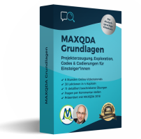 MAXQDA Grundlagen - Projekterzeugung, Exploration, Codes & Codierungen für Einsteiger*innen