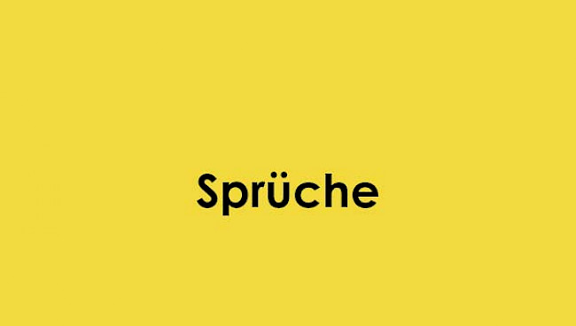 Sprüche