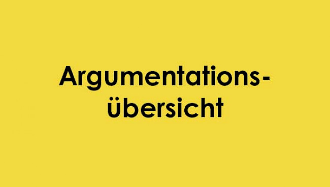 Argumentationsübersicht