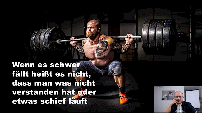 Habe ich etwas nicht verstanden?