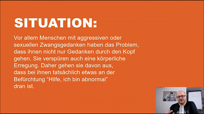 Ich denke nicht nur, ich spüre auch körperliche Erregung