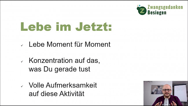Übung 1 - Lebe im Jetzt
