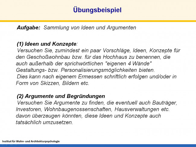 L41 Lebensräume Übung - Erkennen von Stärken und Schwächen