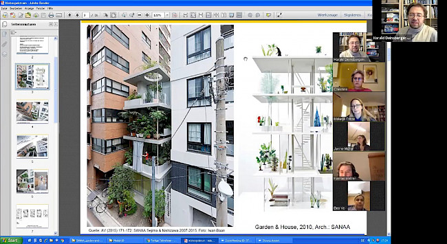 20 01 16 Übung zu Projekt Garden and House