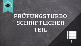 Prüfungsturbo schriftlicher Teil