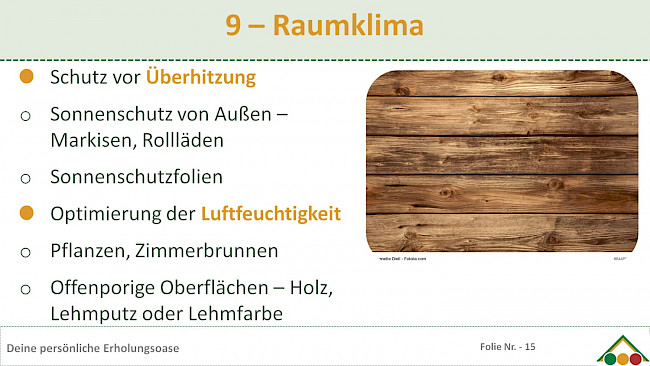 L15 Die persönliche Erholungsoase