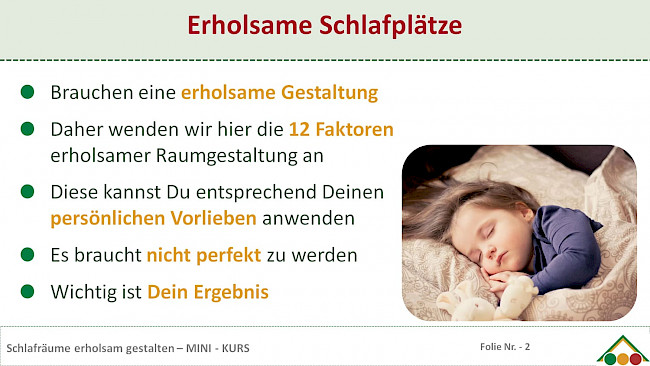 L16 Der erholsame Schlafplatz