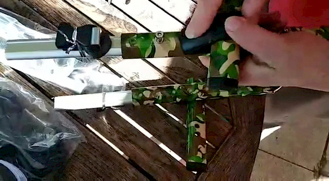 Seitenstrebe des S Rahmens umsetzen