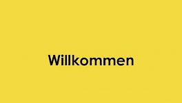 1. Willkommen