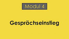 Gesprächseinstieg