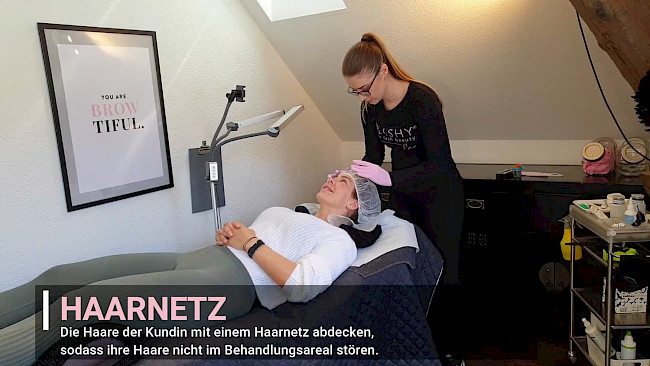 Lektion 1 - Vorbereitung der Kundin & dem Arbeitsplatz