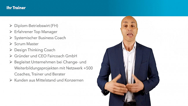 Ihr Trainer stellt sich Ihnen vor