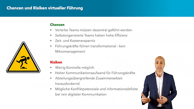Chancen und Risiken virtueller Führung