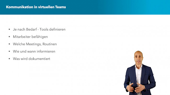 Kommunikation in virtuellen Teams