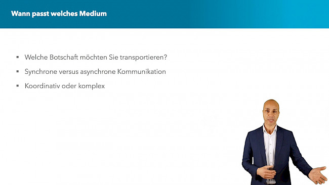 Wann passt welches Medium