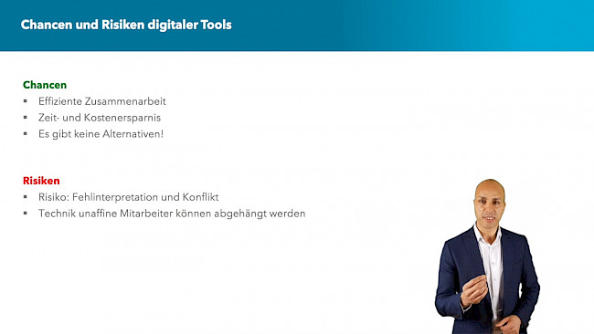 Chancen und Risiken digitaler Tools