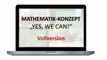 Mathematik-Konzept "Yes, we can!" Vollversion