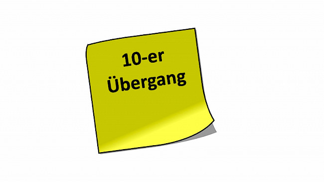 10er Übergang