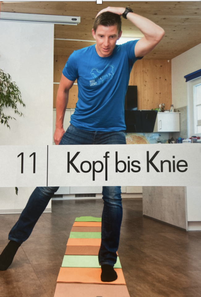 Übung 11: Kopf bis Knie